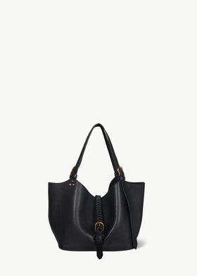 Sac Cabas Joseph S buffle Noir Brass