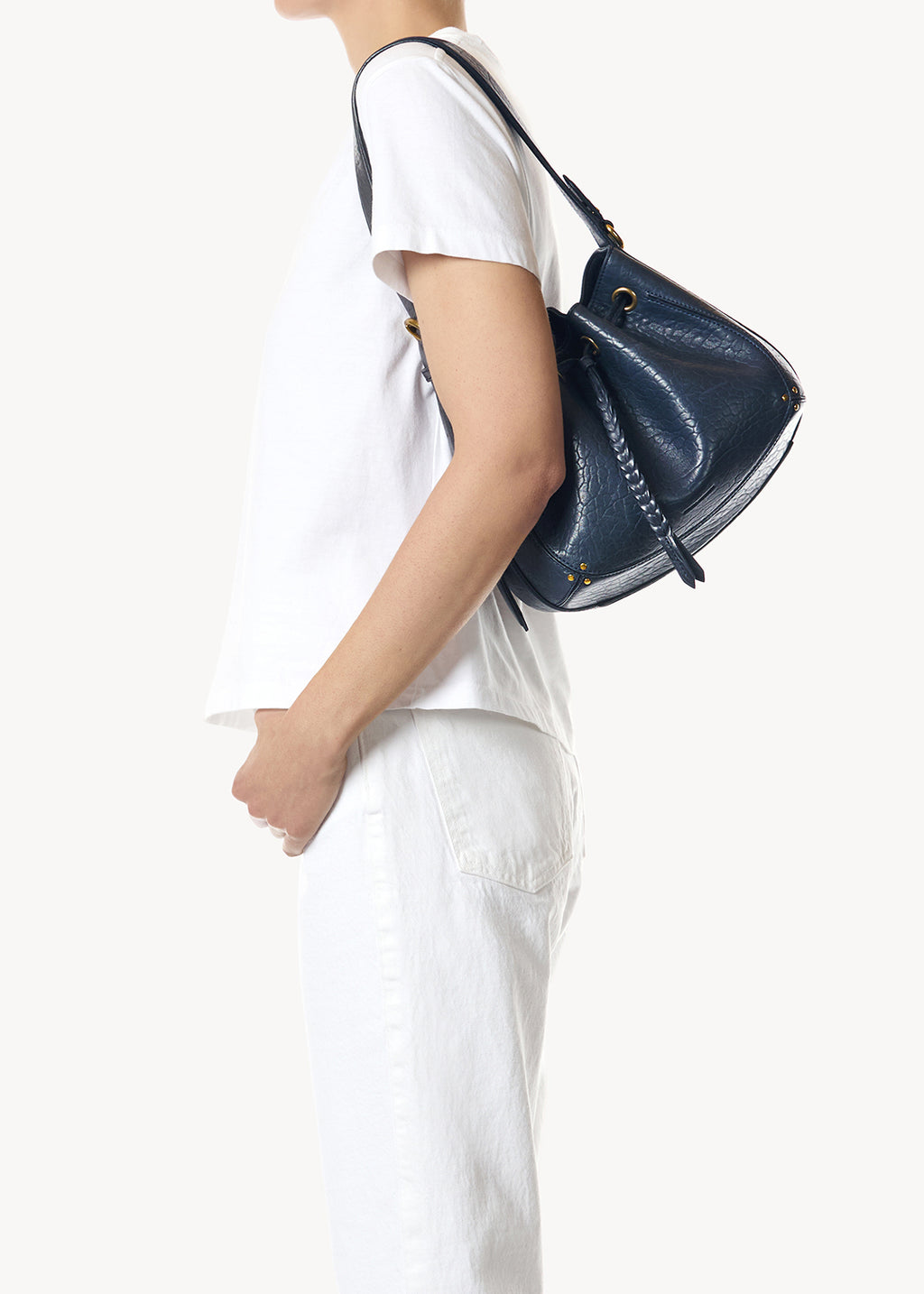 Sac Andy Agneau Bubble Night Blue