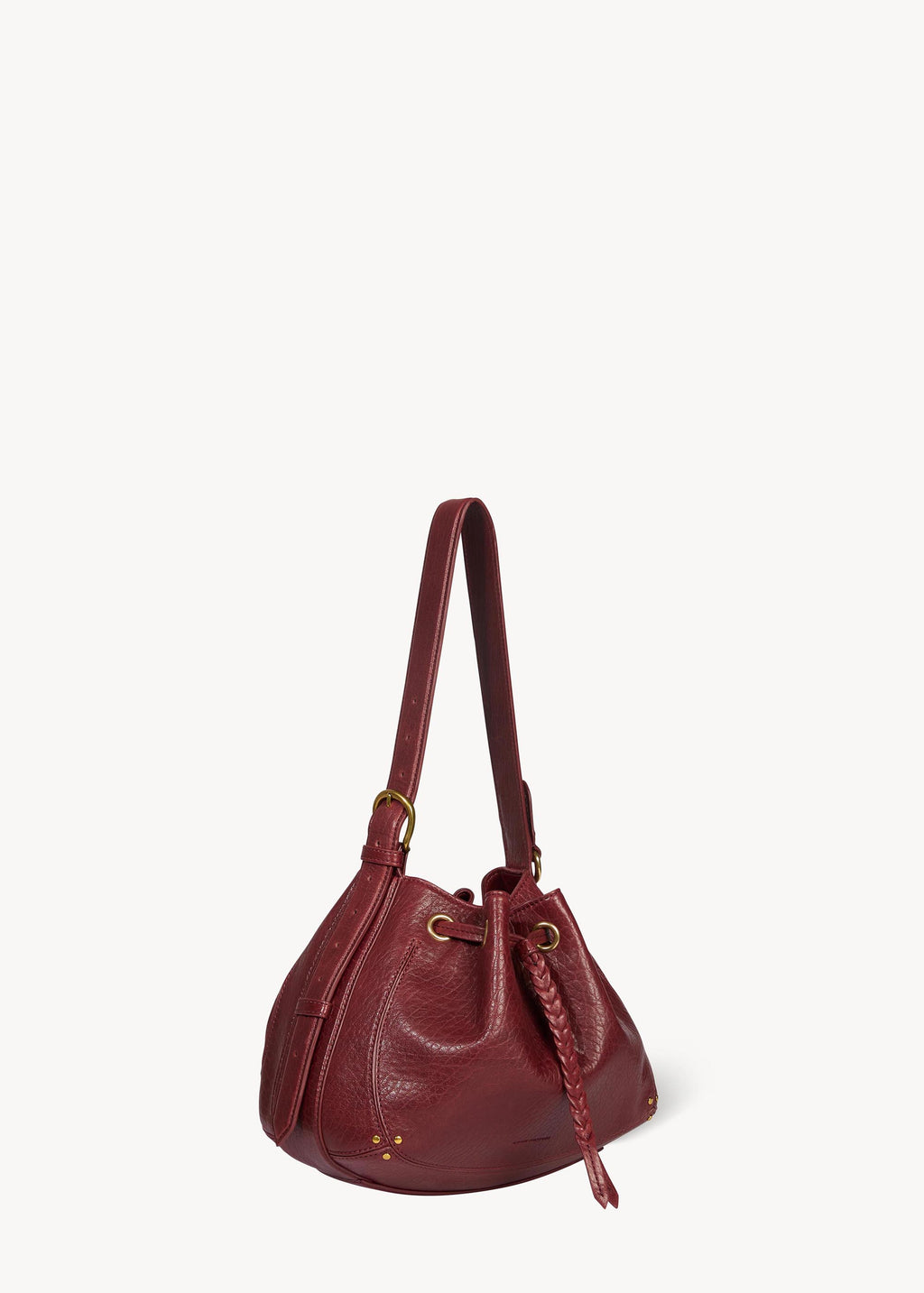 Sac Andy Agneau Bubble Burgundy