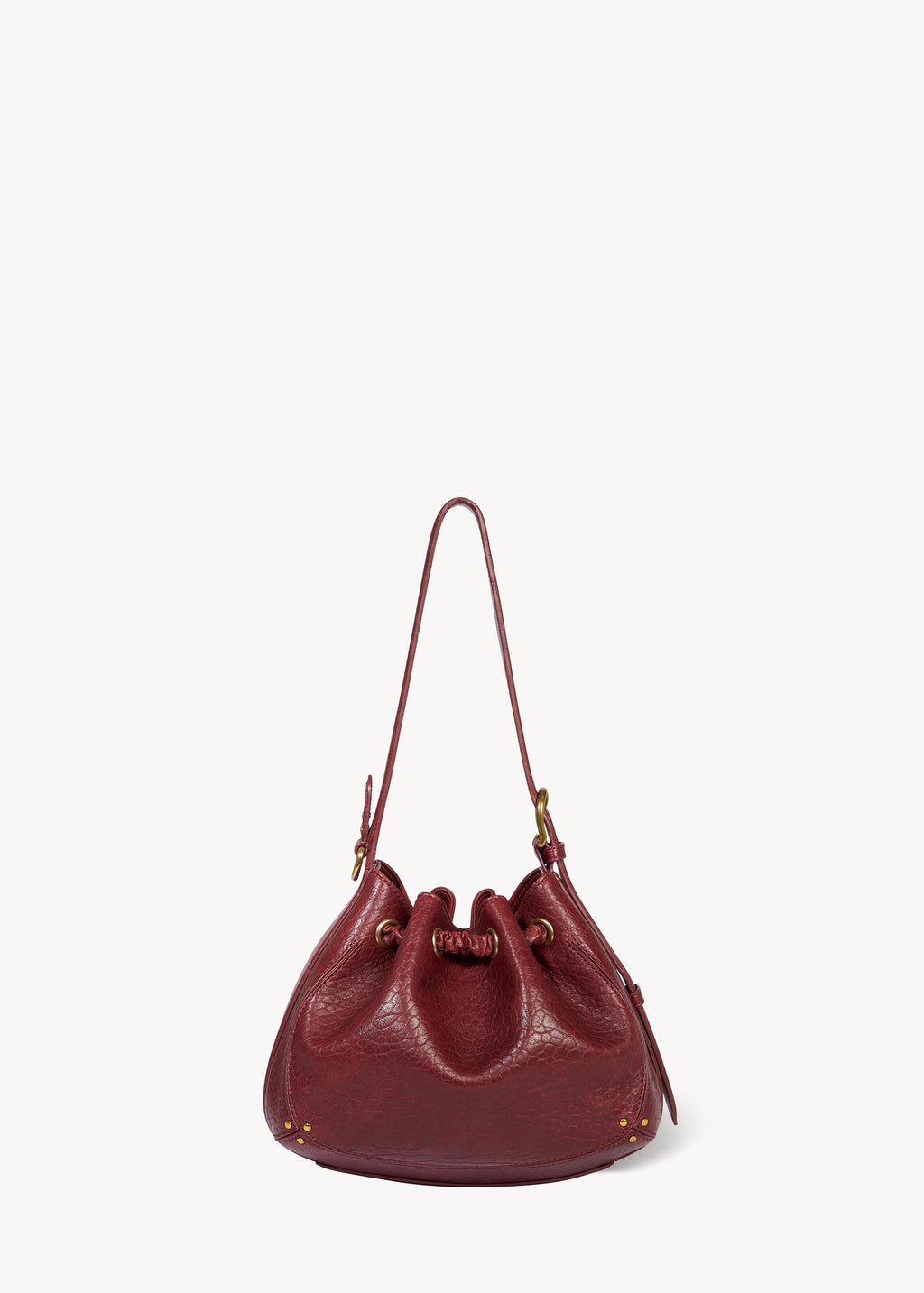 Sac Andy Agneau Bubble Burgundy