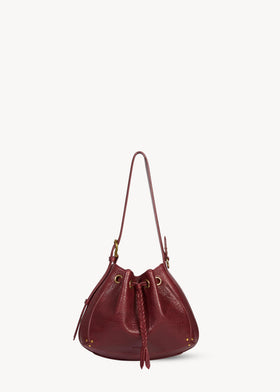 Andy Tasche Bubble Burgundy Lammleder