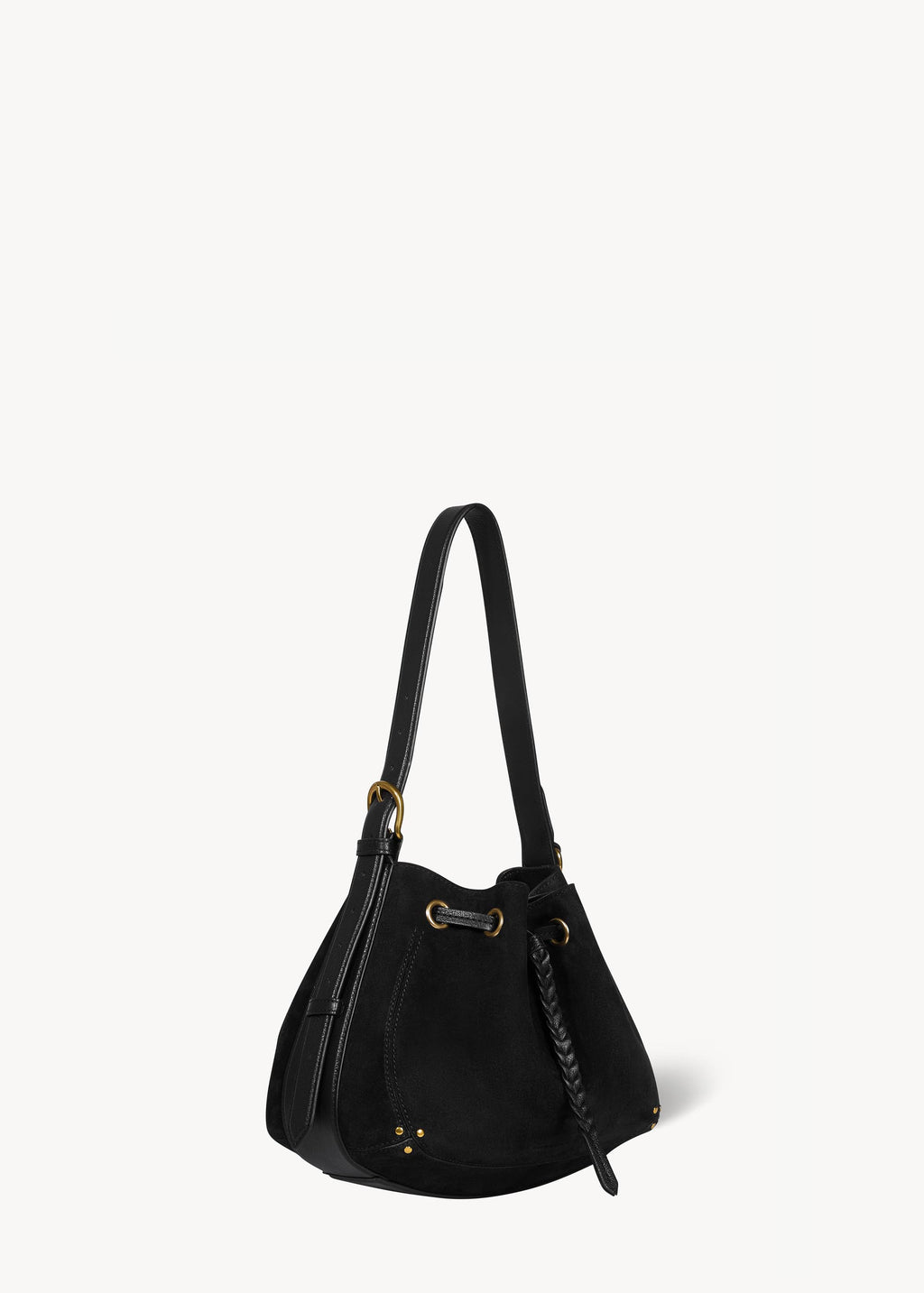 Sac Andy Croûte Velours Noir