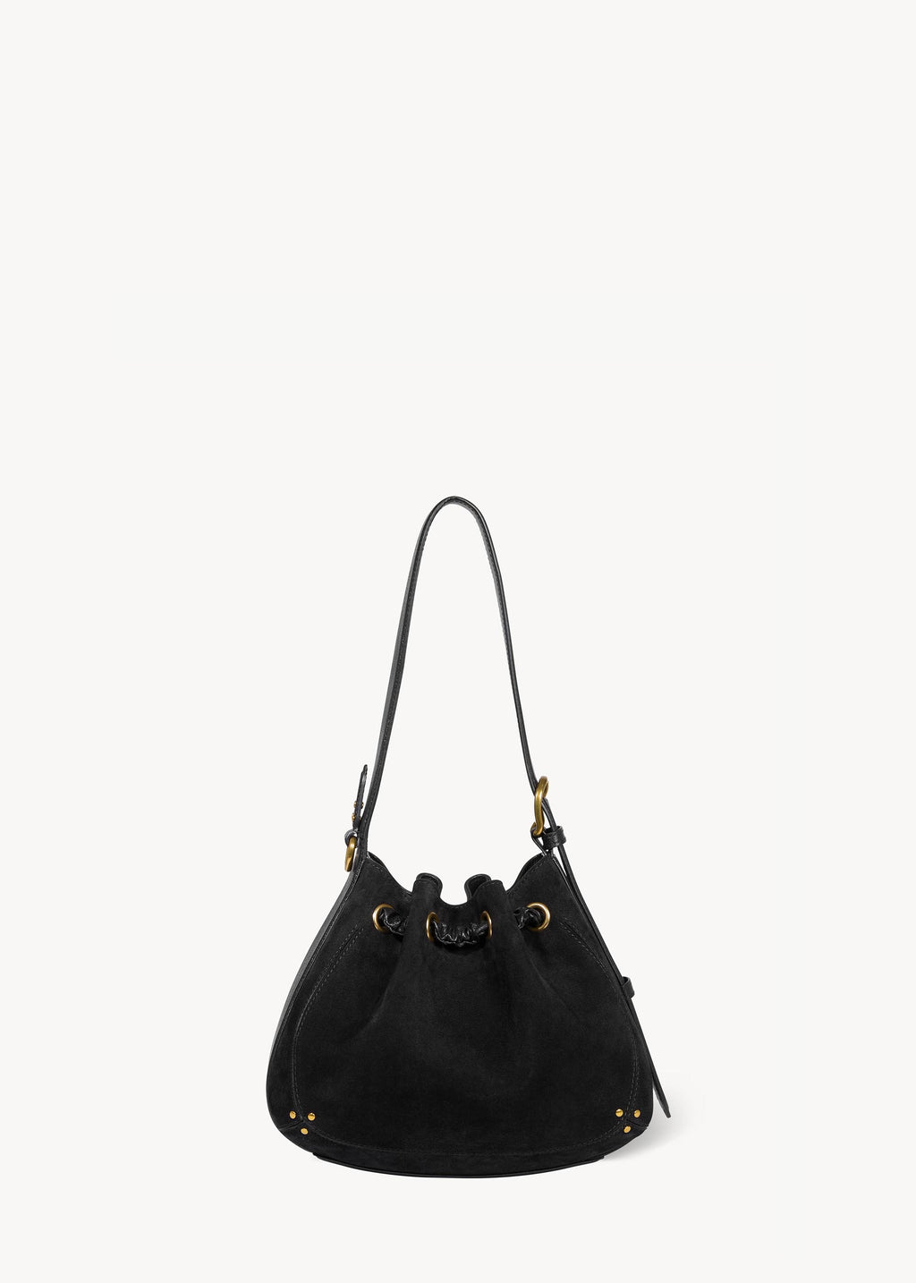 Sac Andy Croûte Velours Noir