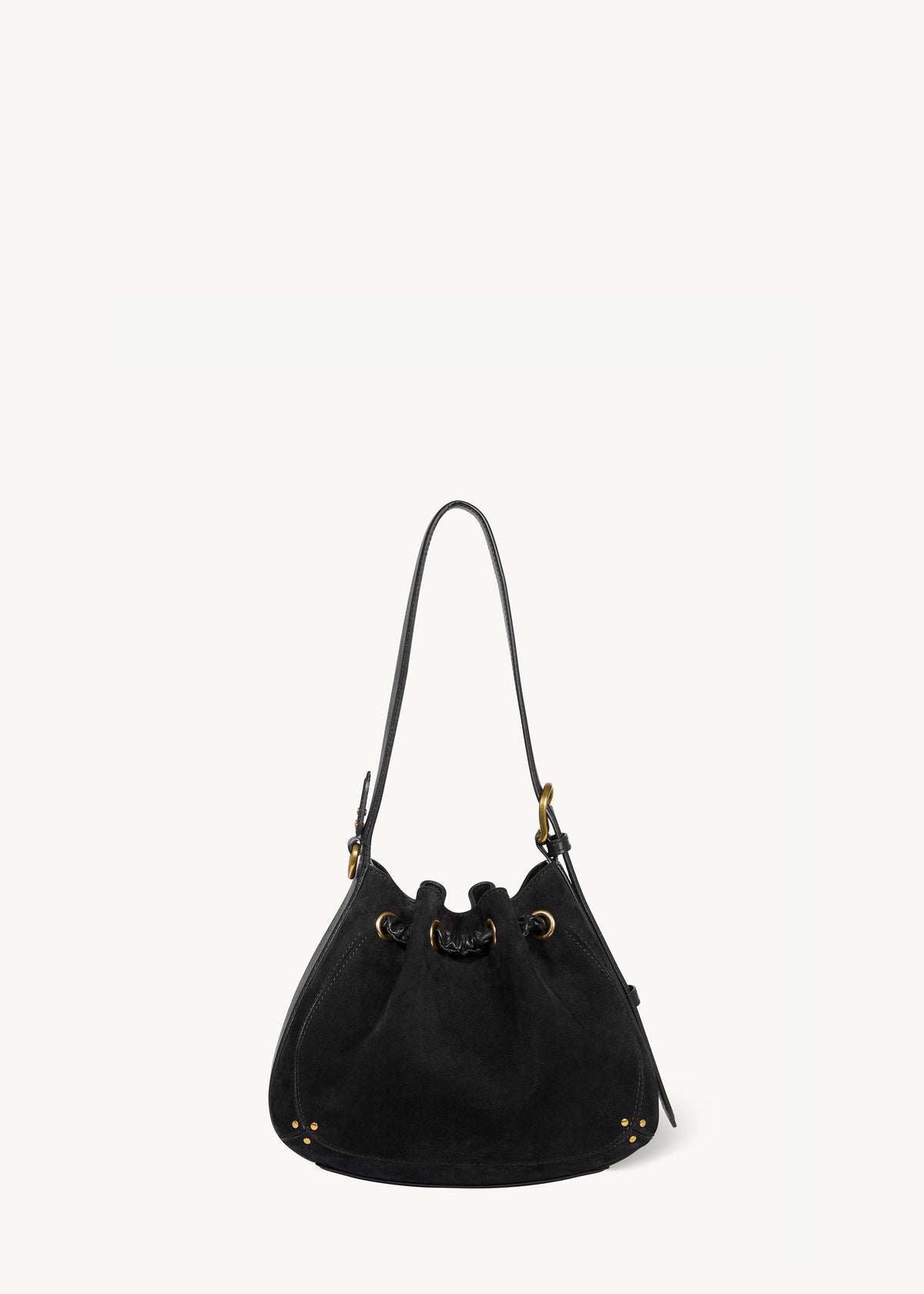 Sac Andy Croûte Velours Noir