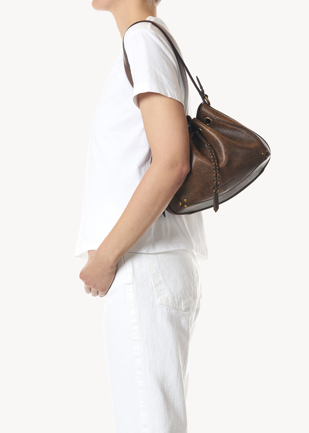 Sac Andy Agneau Marron used