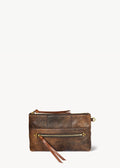 Pochette Lucky Clutch Agneau Marron used