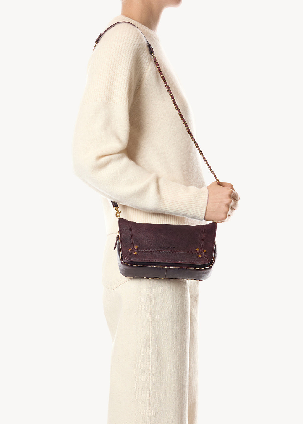 Sac Bobi S Agneau Bordeaux used