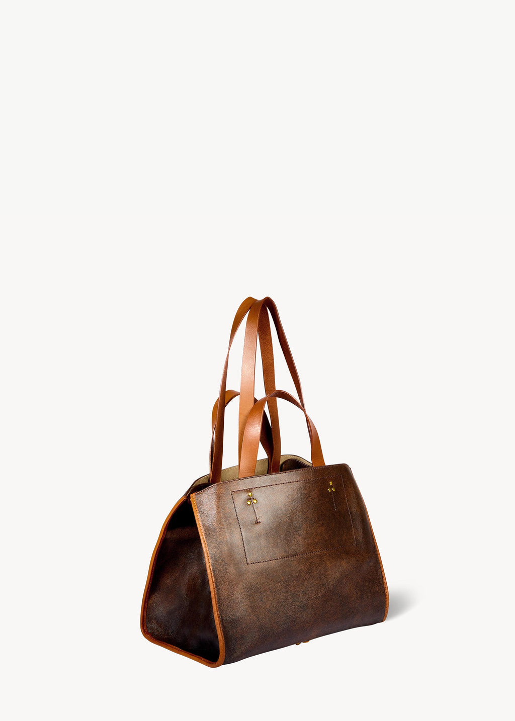 Sac Cabas Léon M Agneau Marron used