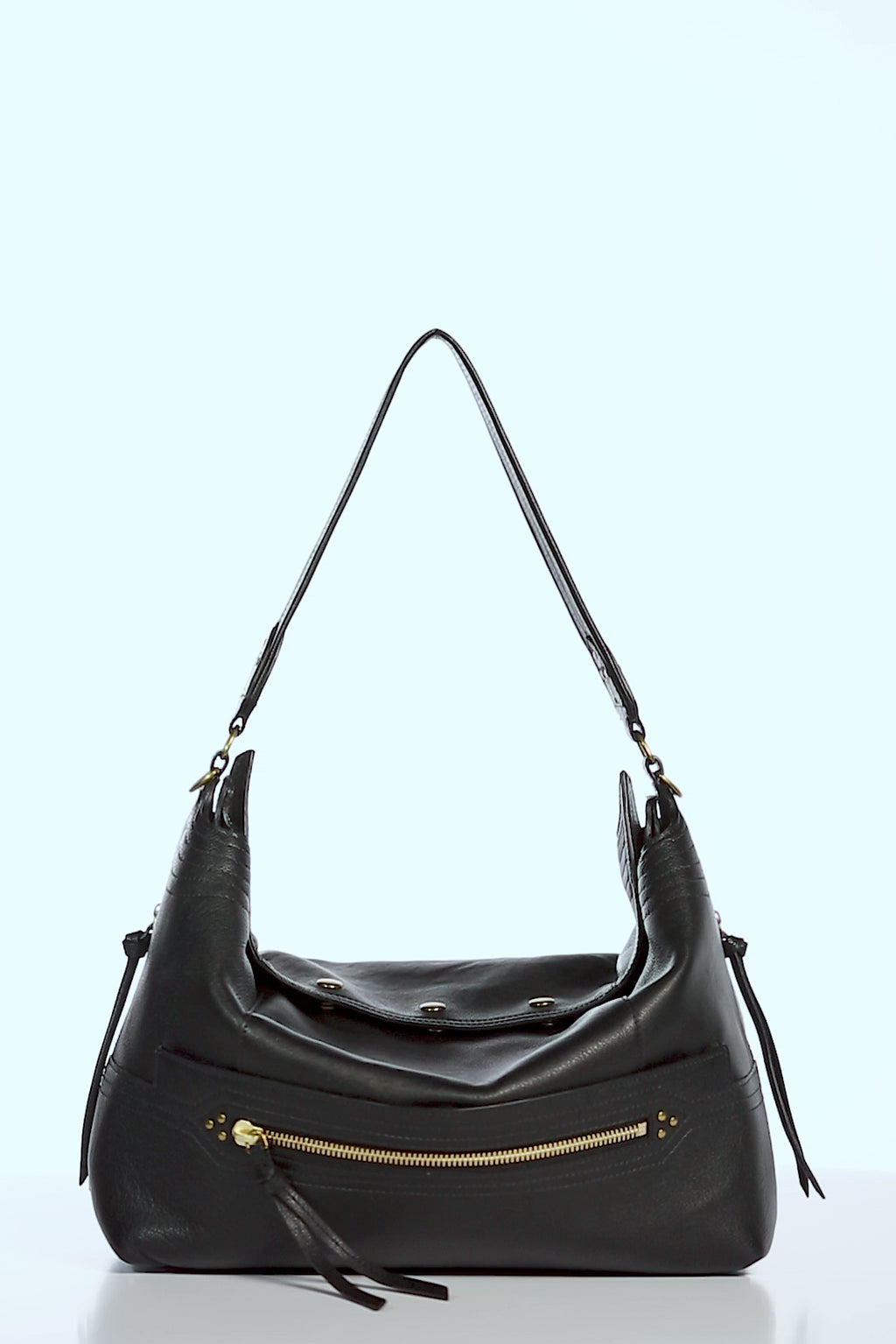 Sac Lucky Hobo Large buffle Avocat