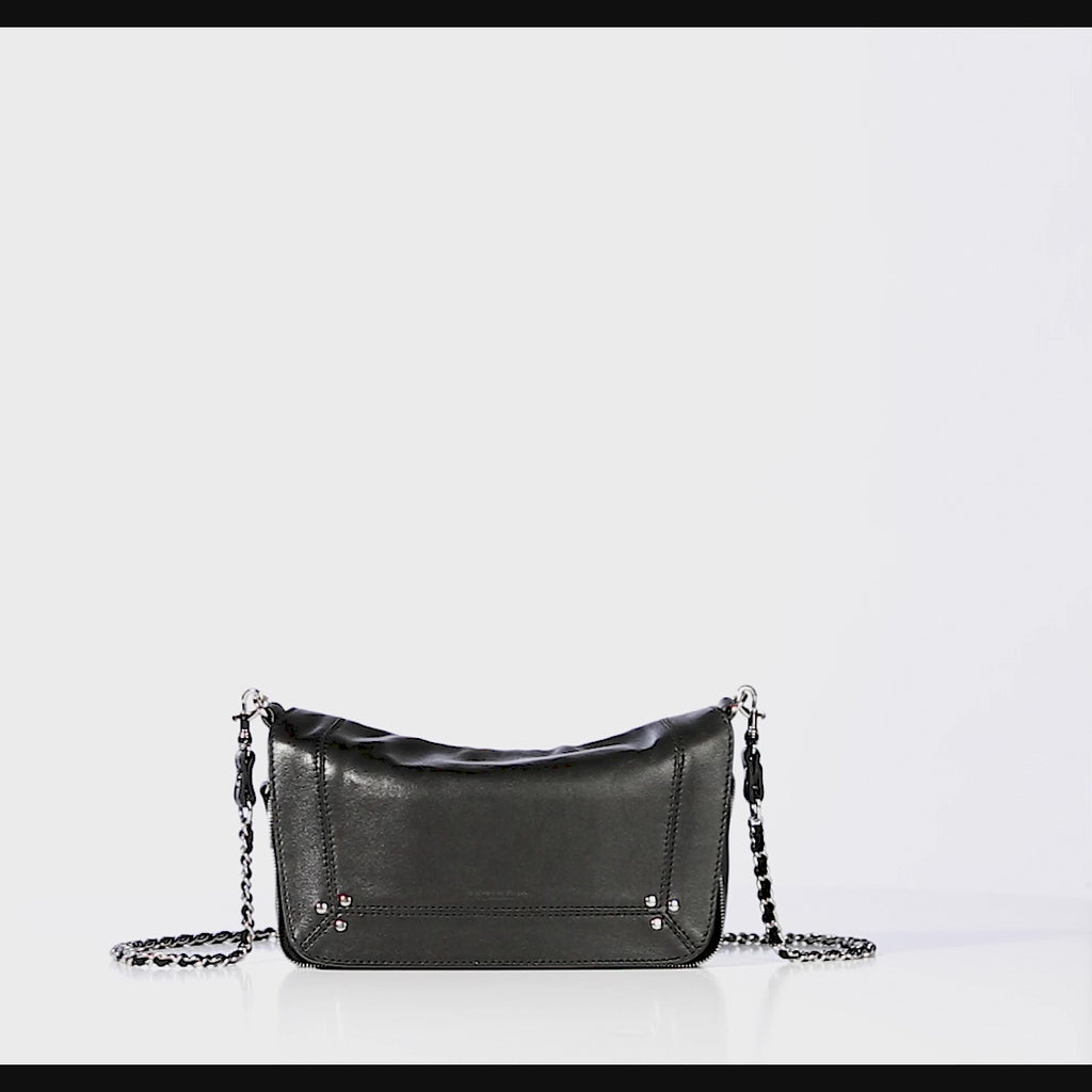Bobi S Tasche Cognac python