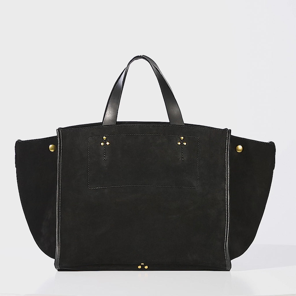 Sac Cabas Léon M Croûte Velours Imprimé Léopard kaki