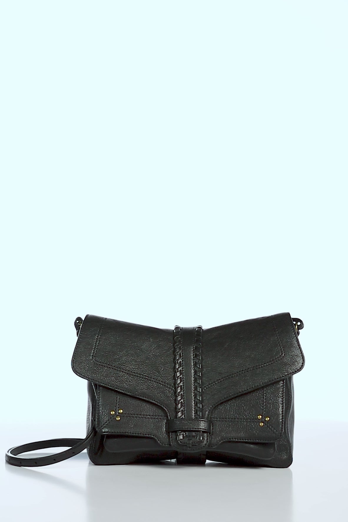 Harry M Bag Noir Grainé Goatskin – Jérôme Dreyfuss