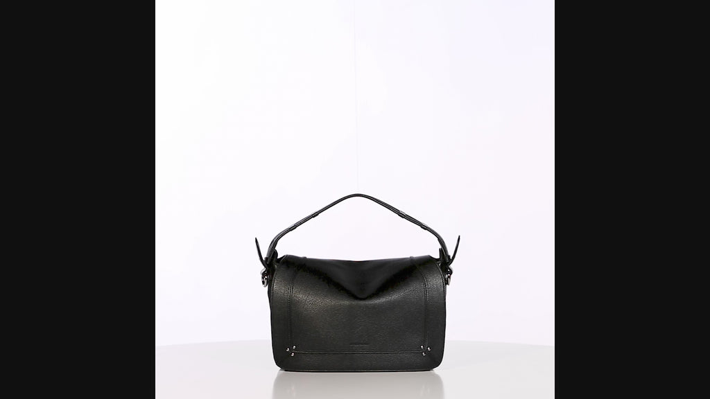 Pepito M Tasche Gris Büffelleder